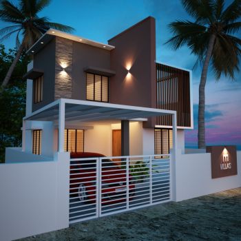 3.28 Cent House / Villa for Sale at Edavanakad Budget - 4500000 Total