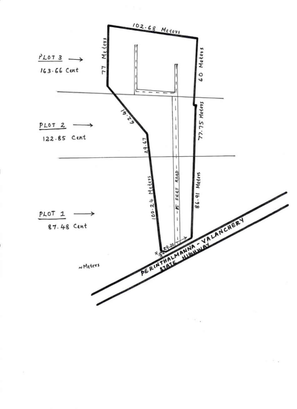 Plot Measurement And 
layout(Approx)